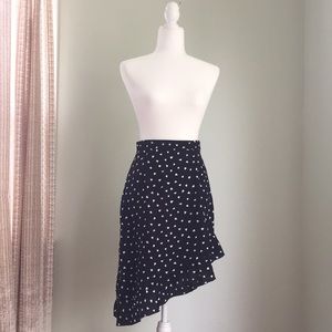 Nasty Gal Asymmetrical Heart Skirt